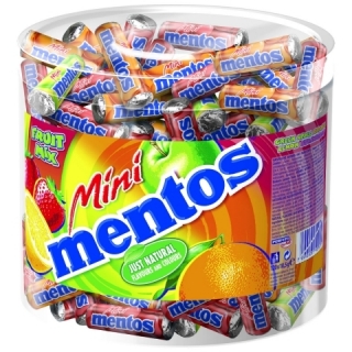 Mentos MINI 10,5g mix - dóza 120 ks
