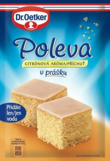 Dr.Oetker poleva v prášku 100 g - CITRÓNOVÁ