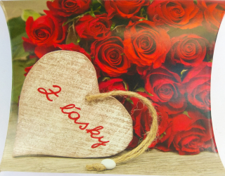 Čokoládové pralinky 48 g polštářek Z LÁSKY 