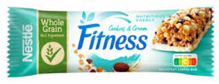 Fitness - snídaňová cereální tyčinka s kousky kakaových sušenek a bílé čokolády 23.5 g
