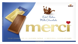Čokoláda MERCI 100g mléčná smetanová