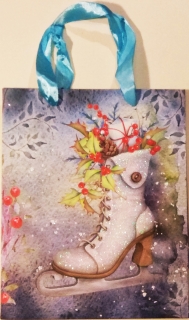 Dárková papírová taška malá 18x23cm BRUSLE