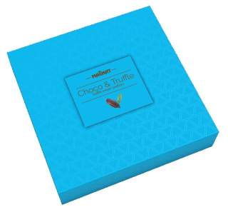 Bonboniéra Magnat 160 g  lanýžová - modrá