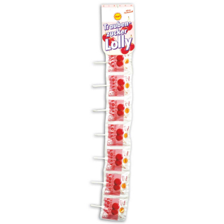Lízátka TRAUBENZUCKER 49g - lízátka z hroznového cukru (7-pack) VIŠEŇ