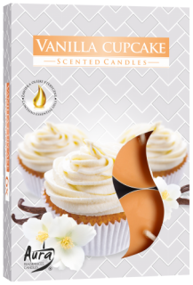 Bispol vonné čajové svíčky 6 ks VANILLA CUPCAKE