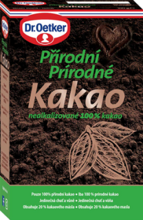 Kakao v prášku PŘÍRODNÍ 70 g Dr.Oetker