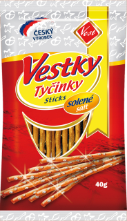 Slané tyčinky VESTKY 50 g SOLENÉ