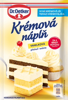 Dr. Oetker Krémová náplň v prášku 65g VANILKOVÁ, BEZ PALMOVÉHO TUKU