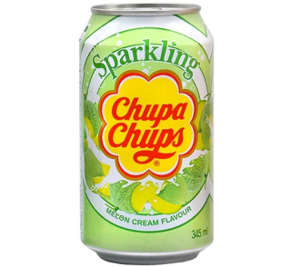 Limonáda Chupa Chups Sparkling 345ml MELOUN a SMETANA