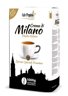 Káva CAFÉ PEPPINO zrnková 1 kg Crema di MILANO