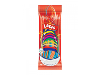BEBETO Laces 75g Želé "TKANIČKY" s JABLEČNOU příchutí