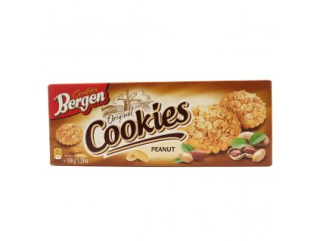 Sušenky Cookies BERGEN 150g arašídové