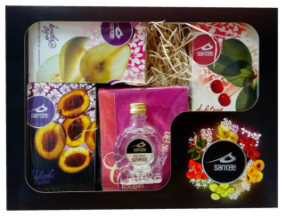 Čajová kolekce SANTÉE 3 x 50 g ovocno-bylinný čaj + 60 g dárek + Medovina - VÝPRODEJ !!!  DMT: 7/2024 - poslední 1 ks 