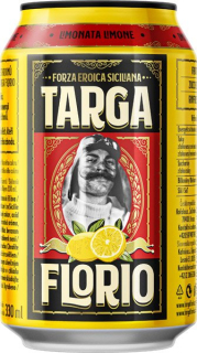 Limonáda TARGA FLORIO plechovka 330 ml CITRÓNOVÁ