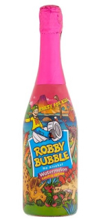 Dětský sekt Robby Bubble 750 ml -  JABLKO & ČERNÝ RYBÍZ & MELOUN 