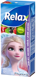 Pitíčko RELAX 0.2l - JABLKO, ARONIE, VIŠEŇ, LESNÍ JAHODA - v designu pohádek