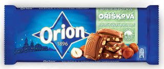 Čokoláda ORION 90 g OŘÍŠKOVÁ - VÝPRODEJ !!! DMT: 6/2023