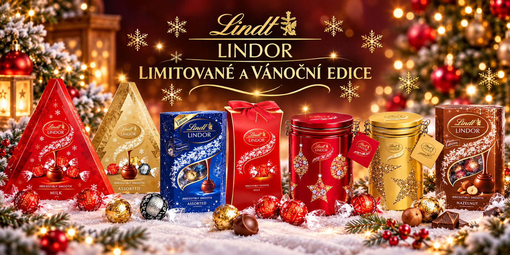 Pralinky LINDOR - AKCE !!!